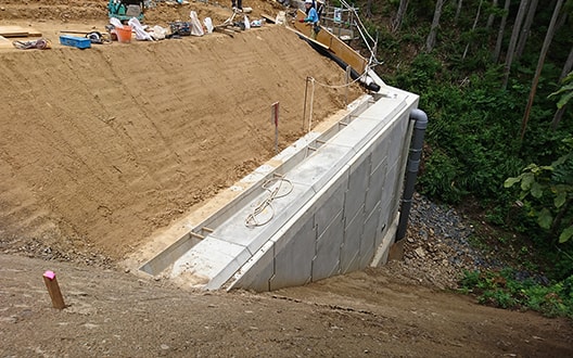 蛇王北地区道路改良工事