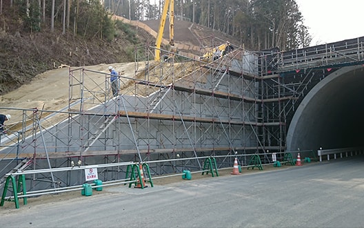 本吉南地区道路改良工事